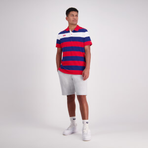Mens Engineered Stripe Ss Polo Formula One