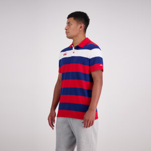 Mens Engineered Stripe Ss Polo Formula One