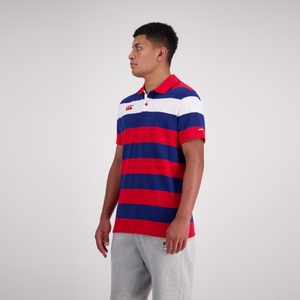 Mens Engineered Stripe Ss Polo Formula One