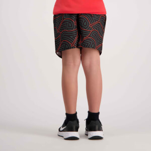 Kids Aop Swim Tactic Short Sea Pine