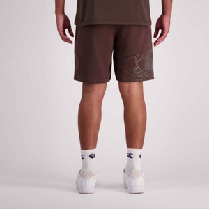 MENS CLASH 9IN KNIT SHORT TURKISH COFFEE