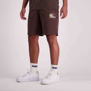 MENS CLASH 9IN KNIT SHORT TURKISH COFFEE