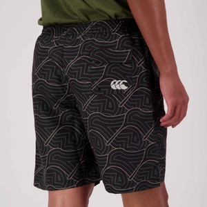 MENS 8IN AWNING SHORT JET BLACK