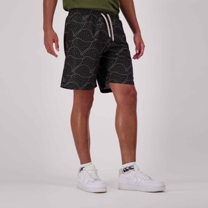 MENS 8IN AWNING SHORT JET BLACK
