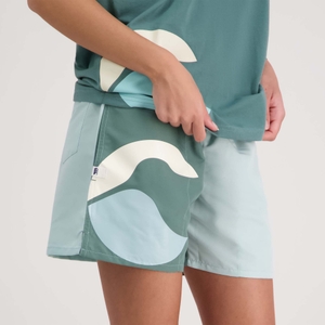 Women Harletic Short Sea Pine