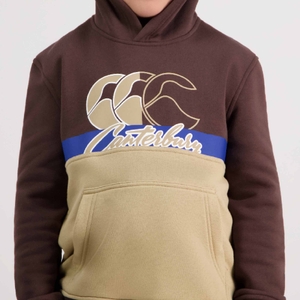 KIDS CLASH HOODIE TURKISH COFFEE