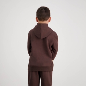 KIDS CLASH HOODIE TURKISH COFFEE