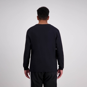 MENS CAPTAIN LS T-SHIRT JET BLACK