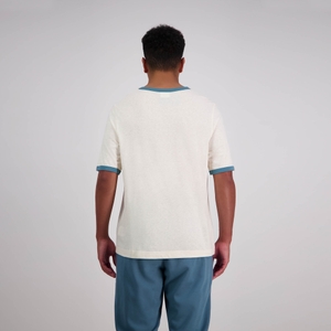 MENS CAPTAIN RINGER T-SHIRT ANTIQUE WHITE- 59