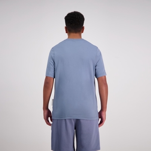 MENS CNZ LARGE LOGO T-SHIRT BLUE MIRAGE