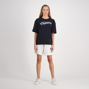 Women Captain T-Shirt Jet Black