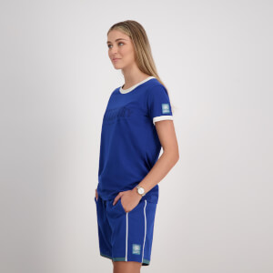 Women Captain Ss Ringer T-Shirt Limoges