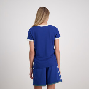 Women Captain Ss Ringer T-Shirt Limoges