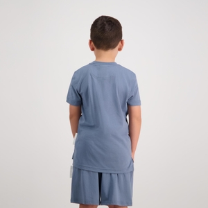 Kids Cnz Large Logo T-Shirt Blue Mirage