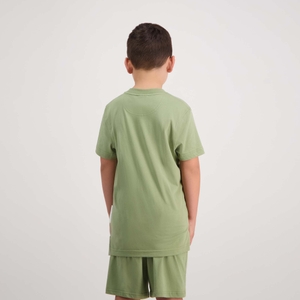 KIDS CNZ LARGE LOGO T-SHIRT OIL GREEN