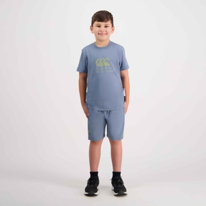 KIDS CNZ KNIT SHORT BLUE MIRAGE