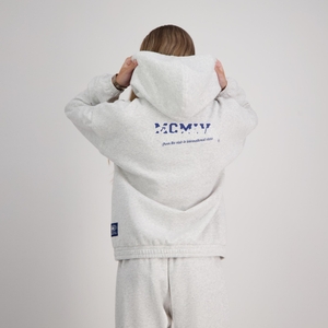 Women Captain Hoodie Smoke Grey Marle