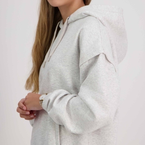 Women Captain Hoodie Smoke Grey Marle