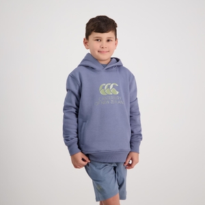 KIDS CNZ LARGE LOGO HOODIE BLUE MIRAGE- 8YR