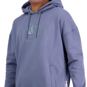 Mens Cnz Large Logo Hoodie Blue Mirage