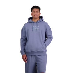 Mens Cnz Large Logo Hoodie Blue Mirage