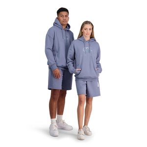 Mens Cnz Large Logo Hoodie Blue Mirage- XS