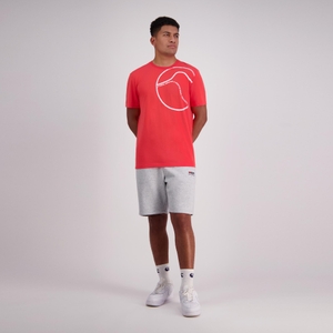 MENS BRUSH STROKE T-SHIRT BITTERSWEET