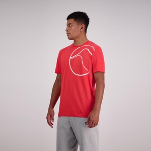 MENS BRUSH STROKE T-SHIRT BITTERSWEET