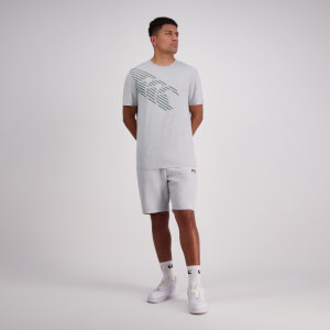 Mens Stripe Canterbury T-Shirt Classic Marle