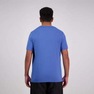 MENS STRIPE CANTERBURY T-SHIRT BRIGHT COBALT