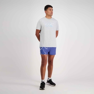 MENS BRUSH STROKE DRILL SHORT BRIGHT COBALT