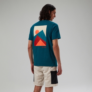 Men's MTN Silhouette Short Sleeve T-Shirt - Blue