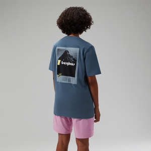 Unisex Kletterrekord T-Shirt Blau