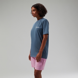 Unisex Kletterrekord T-Shirt Blau