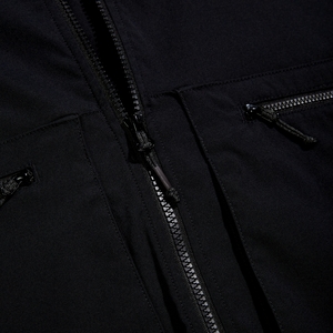 Unisex Utility Taschenweste Schwarz