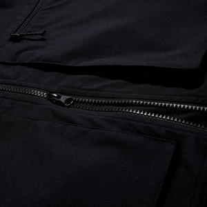 Unisex Utility Taschenweste Schwarz
