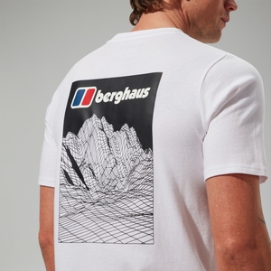 Men's MTN Lineation Short Sleeve T-Shirt - White