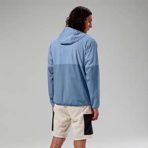 Wandermoor Herren-Wind-Smock Grau