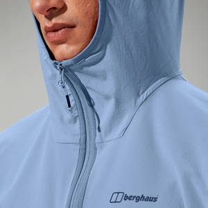 Wandermoor Herren-Wind-Smock Grau
