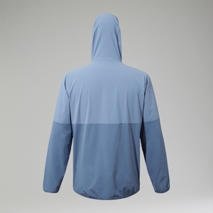 Wandermoor Herren-Wind-Smock Grau