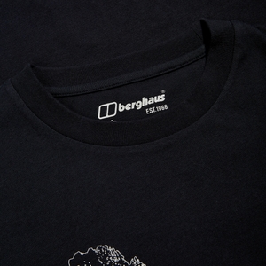 MTN Width Herren-T-Shirt Schwarz