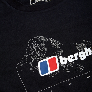 MTN Width Herren-T-Shirt Schwarz