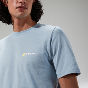 Unisex Natural Grit T-Shirt Blau