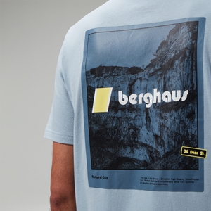 Unisex Natural Grit T-Shirt Blau