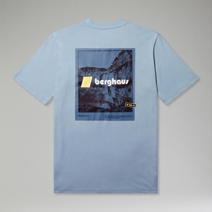 Unisex Natural Grit T-Shirt Blau