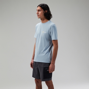 Unisex Natural Grit T-Shirt Blau