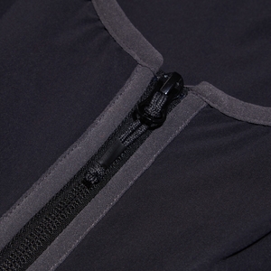Wandermoor Herren-Wind-Smock Schwarz/Grau