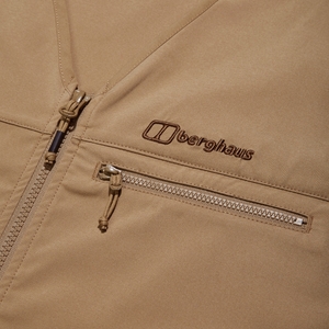 Unisex Utility Pocket Vest Brown