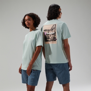 Unisex Natural Grit Short Sleeve T-Shirt - Green