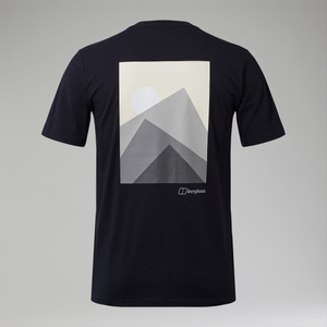 MTN Silhouette Herren-T-Shirt Schwarz
